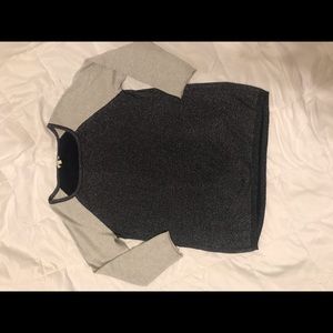 Navy blue sparkle top